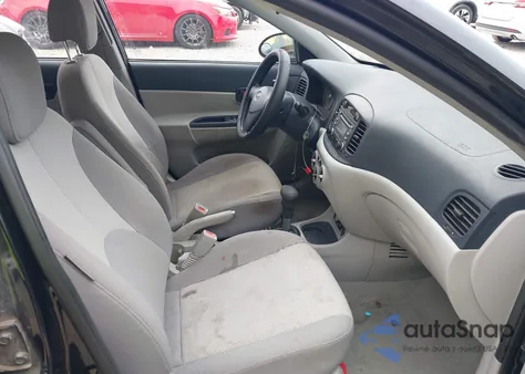 2007 Hyundai Accent Gls из США, поврежденный, VIN KMHCN46CX7U098623